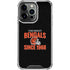 NFL Cincinnati Bengals Helmet iPhone 16 Pro Clear Case